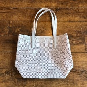 White tote bag